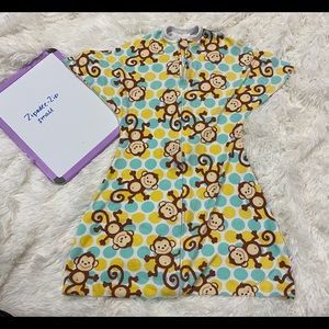 Zipadee Zip monkeys size small sleep sack